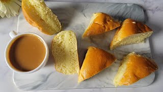 Irani Cafes Famous Maska Bun  How to make Bun Maska maskapav [upl. by Lipman]