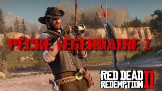 RED DEAD REDEMPTION 2 PÊCHE LÉGENDAIRE DU MASKINONGE EMPLACEMENT [upl. by Nivag]