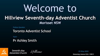 Pr Ashley Smith  Toronto Adventist School [upl. by Marlon14]