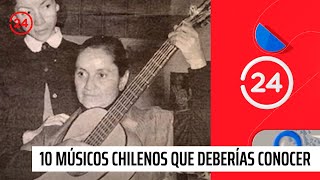 10 músicos chilenos que deberías conocer  24 Horas TVN Chile [upl. by Alamak633]