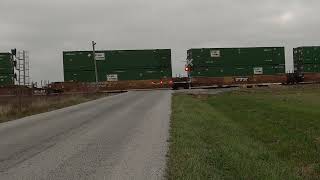 Norfolk Southern 9934 East Tolono IL [upl. by Norma470]