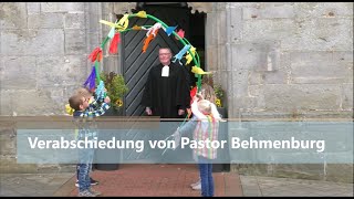 Kirchengemeinde Brandlecht  Gottesdienst und Verabschiedung von Pastor F Behmenburg vom 02052021 [upl. by Gnoz629]