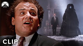 Scrooged  Ghost of Christmas Future Clip ft Bill Murray  Paramount Movies [upl. by Enetsirk]