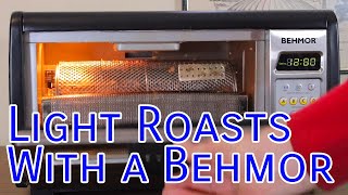 Achieving a Light Roast With Your Behmor Coffee Roaster [upl. by Hughmanick102]