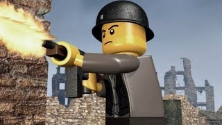 Lego Soldiers and Battle Scene Test [upl. by Weaver456]