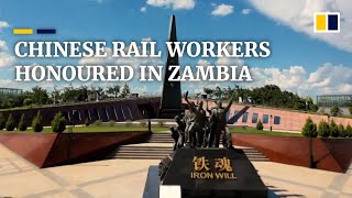 Zambia opens memorial for Chinese railway workers who died building Africa’s Tazara line [upl. by Eelyak]