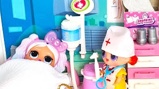 НОВЕНЬКУЮ НА КАРАНТИН🚑 В БОЛЬНИЦУ💉 Куклы ЛОЛ сюрприз LOL HELLO KITTY 50 Смешные мультики Даринелка [upl. by Rana]