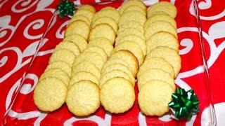 Galletas de mantequilla  Recetas navideñas  La receta de la abuelita [upl. by Yrrum457]