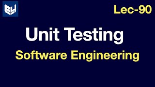 unit testing  software engineering [upl. by Cairistiona]