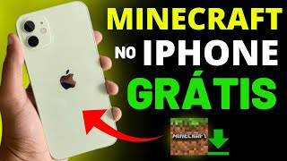 COMO BAIXAR O MINECRAFT NO IPHONE DE GRAÇA [upl. by Tawney]