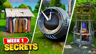 Fortnite OG Hidden Secrets and Map Changes – Hut Watch Forever [upl. by Preciosa44]