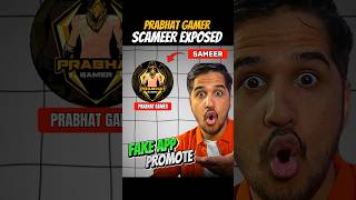 PRABHAT GAMER SCAMER HAI 😱 Prabhat gamer exposed 😈 prabhatgamer freefire shorts [upl. by Thomasine409]