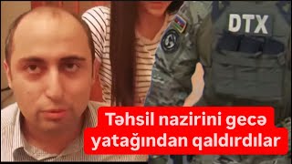 Nazir Emin Əmrullayevi gecə yatağından qaldırıb danladım [upl. by Aienahs454]