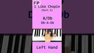 I Like Chopin Piano Tutorial Part 2 shorts pianotutorial [upl. by Adianez]