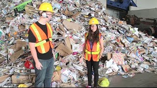 Tour of Londons Recycling Centre [upl. by Quinlan159]