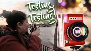 LomoInstant Automat 1st Impression  Vlogmas [upl. by Linea]