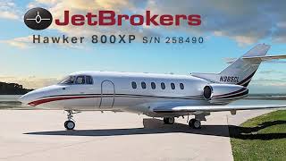 JetBrokers presents Hawker 800XP sn 258490 [upl. by Blas]