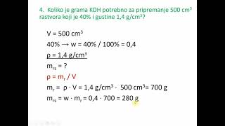 Kvantitativni sastav rastvora 1razred [upl. by Lilith530]