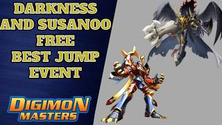 Digimon Masters Susanoomon Shin And DarknessBagramon Free Best Jumping Event DMO Att 13082024 [upl. by Ynehteb]