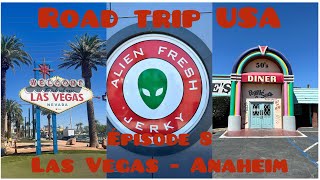 Vlog8 Road trip USA Ouest Américain Épisode8 Direction AnaheimAlien fresh Jerky Peggy sues dine [upl. by Aiello417]