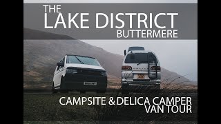 The Lake District Camping  Syke Farm Campsite  VW T6 amp Delica Camper Van Tour [upl. by Oisor]