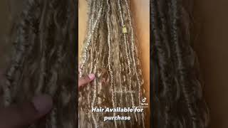 Crochet Locs Specials crochetlocs saintlouis softlocs fauxlocs celebrityhair stlhairstylist [upl. by Anilram]