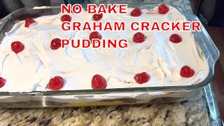 Eclair Cake With Graham Cracker And Puddings [upl. by Pillyhp640]