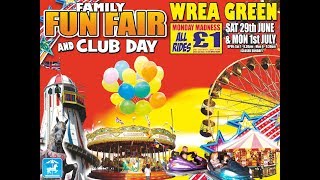 WREA GREEN FUNFAIR LANCASHIRE 29th JUNE 2019 [upl. by Eiramllij]