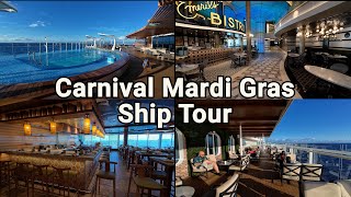 Carnival Mardi Gras Cruise Ship Full Tour [upl. by Niehaus147]