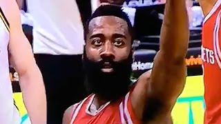 Fan Shines Laser Pointer at James Harden MidGame [upl. by Aggarwal519]