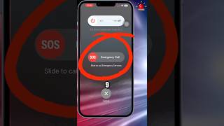 How to Call 911 on iPhone Emergency SOS📱🆘 [upl. by Riesman]