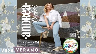 CATALOGO ANDREA CALZADO CONFORT VERANO 2024 [upl. by Bo249]