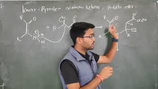 knorr pyrrole synthesis [upl. by Neddra293]