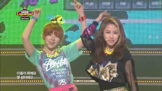 4minute  Whats Your Name 포미닛  이름이 뭐예요 Show champion 20130515 [upl. by Nreval]