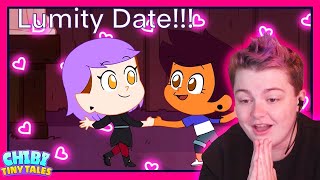 LUMITY DATE Chibi Tiny Tales REACTION [upl. by Greenwald]