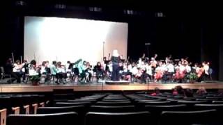 Jefferson Middle School Orchestra  O Desayo  3 8 2011 [upl. by Tepper581]