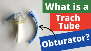 What is a Tracheostomy Tube Obturator shorts Life with a Vent [upl. by Ainoz]