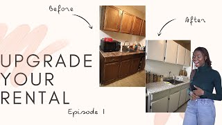 KITCHEN MAKEOVER CONTACT PAPER IN YOUR KITCHEN  SHAKER CABINETS  UYR EPISODE 1 [upl. by Malonis641]