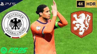 FC 25  Germany vs Netherlands  UEFA Nations League 202425  PS5™ 4K60 [upl. by Hsemin529]