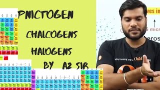 pnictogen chalogens halogens by A2 sir Preodic table  nitrogen family in funniest way A2 sir [upl. by Willms]