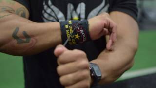 How Wrap Friction Wrist Wraps [upl. by Tonya]