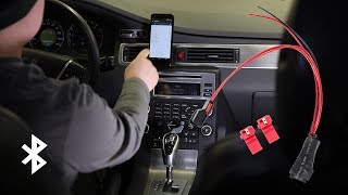 Inkoppling bluetoothsadapter till AUXuttaget på Volvo S80 V70 XC60 XC70 XC90  VPARTSSE [upl. by Akiemehs]