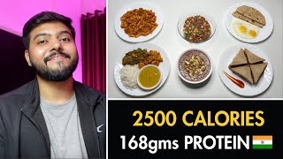 Easy 2500 calorie diet with 168gms of protein  6 meals [upl. by Patricia]