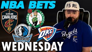 NBA Playoff Picks  Cavs vs Celtics amp Mavs vs Thunder Bets with Kyle Kirms Wednesday May 15 [upl. by Mccafferty14]