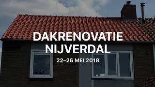 Renovatie pannendak Nijverdal [upl. by Maffei]