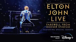 Elton John Farewell from Dodger Stadium  FYC panel [upl. by Shalne579]