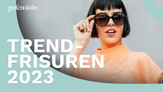 Frisuren 2023 Diese 4 Trendfrisuren wollen jetzt alle [upl. by Lirbaj]