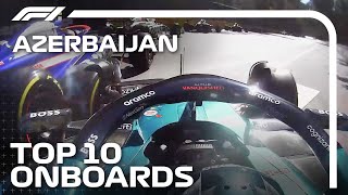 Top 10 Onboards  2024 Azerbaijan Grand Prix  Qatar Airways [upl. by Narut]