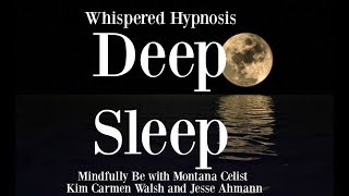 😴 ASMR Whispered Hypnosis for Deep Sleep  collaboration with Montana Cellist  Female voice [upl. by Ahtikal]