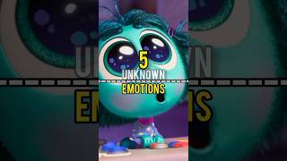 5 unknown emotions in inside out 2 insideout2 disney disneypixar shorts [upl. by Campagna]